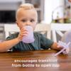 Olababy Silicone Training Cup with Straw Lid | Babies Water Drinking Cup | 6+ Mo Infant To 12-18 Months Toddler | Sippy Cup For Kids & Smoothie Cup | Baby Led Weaning (Kiwi, 5 oz) view 4
