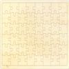 48 Piece Blank Puzzle with Tray to Draw on, Each Piece is Unique, Custom Puzzle 14.2x10.6 Inches for Crafts & DIY, Make Your Own Wooden Jigsaw Puzzles view 1
