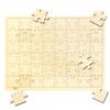48 Piece Blank Puzzle with Tray to Draw on, Each Piece is Unique, Custom Puzzle 14.2x10.6 Inches for Crafts & DIY, Make Your Own Wooden Jigsaw Puzzles view 4