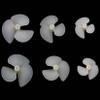 2Pairs RC Bait Boat Tug Boat Full Immersion Propeller Diameter 28mm 36mm 42mm Nylon Tri-Blade Positive Negative Paddles 2mm Motor Shaft Hole Replacement Parts for Model Electric Ship (2pairs 2x36mm) view 4