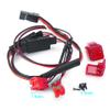 1/24th RC Car Taillights Red LED Rear Lamp with Lights Cover Kits Upgrade for Axial SCX24 AXI00005 Gladiator RC Crawler Truck Car Accessories view 2