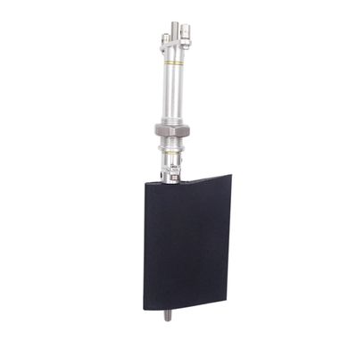 KEEYOODOK RC Boat Model Big Nylon Steering Rudder Submerged Rudder with Servo Arm for RC Boat Scale Marine Tug Fishing Boat (70x48x75mm)