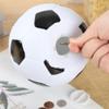 H&W Soccer Piggy Bank for Grils Boys, Shatterproof Football Sports Themed Coin Bank, Large Size, 2022 World Cup Soccer Gift for Kids(L Size) view 3
