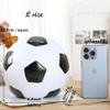 H&W Soccer Piggy Bank for Grils Boys, Shatterproof Football Sports Themed Coin Bank, Large Size, 2022 World Cup Soccer Gift for Kids(L Size) view 4