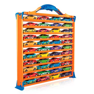 Cefa Toys - Hot Wheels 3 in 1 Car Carrier (04621).Capacity for 44 Cars.