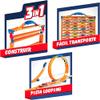 Cefa Toys - Hot Wheels 3 in 1 Car Carrier (04621).Capacity for 44 Cars. view 3