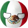 Bisavch Mexico Country Ball,Country Ball Plushies, Polandball Plush Doll Countryball Pendant Cosplay Cute Keychain Anime Plushies for Girs Boys Kids Gifts ( Color : , Size 10cm ) view 1