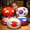 Bisavch Mexico Country Ball,Country Ball Plushies, Polandball Plush Doll Countryball Pendant Cosplay Cute Keychain Anime Plushies for Girs Boys Kids Gifts ( Color : , Size 10cm ) view 3