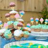 24Pcs Ice Cream Cupcake Toppers Glitter Summer Cupcake Picks for Hawaii Dessert Summer Ice Cream Themed Birthday Wedding Party Popsicle Baby Shower Decoration Supplies view 4
