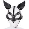 SIQITECHNO PU Halloween Cat Mask Half Face Animal Mask Adjustable Carnival Cosplay Party for Women Cosplay Prop Party Supplies view 4