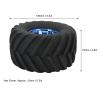 SUNGOOYUE 4Pcs 110 Scale Truck Tires, High Strength RC Tire and Wheels Replacement Part for 110 RC Car view 4