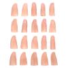 NUOBESTY Fake Thumb Fake Thumb Tip Magician Finger Covers Tricks Props 20pcs (L) view 1