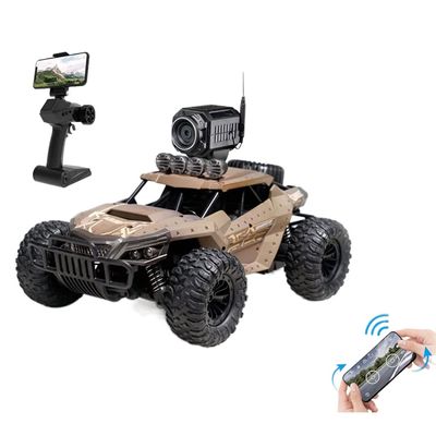 QAQQVQ RC Car Remote Control Car with 720P HD FPV Camera, 1/16 Scale Off-Road Remote Control Truck High Speed Monster Trucks for Kids Adults Gift for Boys and Girls