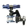 DKNTZO DIY 450 Helicopter Tail Rotor Set Assembled for T-REX 450 V2 V3 Sport PRO Helicopter (Blue, Silver) view 3