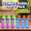 12 Pack of 16oz Non Toxic Bubble Solution Bottles, Value Pack Bubbles, Bubble Refills for Toddler Kid, 1 Dozen Bulk Bottles -192 Ounces, Bubble Machine Refills, Birthday Party Favor view 2