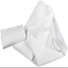 100% Cotton Standard Day-Care/Pre-School Cot Fitted Sheet with Elastic Straps, 400 TC Material for Child Care, Soft & Cool Toddler Nap Mattress Sheets, Pack of 12 - White Solid (22" W X 54" L) view 3