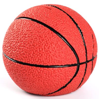 H&W Basketball Piggy Bank for Boys, Shatterproof Basketball Sports Themed Coin Bank, Large Size, Gift for Kids(L Size)