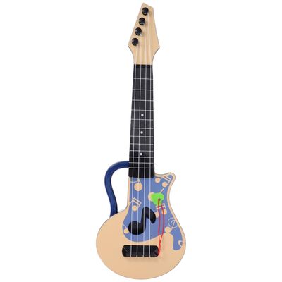 jojofuny 17 Inch Kids Ukulele Toy Guitar with 4 Nylon Strings Lightweight Musical Instrument for Toddlers Ages 3-10 Early Educational Gift for Music Learning and Play