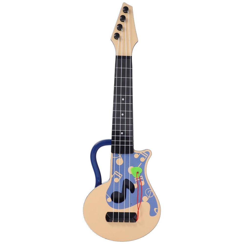 jojofuny 17 Inch Kids Ukulele Toy Guitar with 4 Nylon Strings Lightweight Musical Instrument for Toddlers Ages 3-10 Early Educational Gift for Music Learning and Play