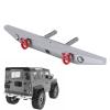 RC Front Bumper High Simulation Anti Collision Aluminum Alloy Rear Bumper for MN999 / /for SCX10 90046 90047/for Axial 103007(Titanium), RC Front Bumper High Simulation Anti Collision AluRC Rear Bump view 1