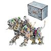 GENYUU 3D Steampunk Metal Bengal Tiger Model, 3D Metal Puzzle DIY Craft Kit, Great Gifts for Teens and Adults, 700PCS+ view 1