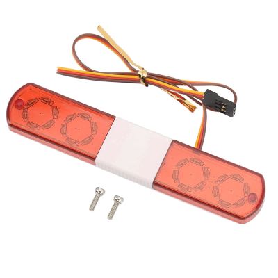 RC Vehicle Roof Light, RC Police Car LED Flashing Lights 4 Modes Lighting Compatible with 1/8 1/10 RC Cars Sportinggoods Body Parts(Red?