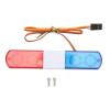 RC Vehicle Roof Light, RC Police Car LED Flashing Lights 4 Modes Lighting Compatible with 1/8 1/10 Cars Sportinggoods Body Parts(Red Blue?? view 1