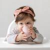 SAMiGO Silicone Baby Utensils - Self Feeding Spoons and Tiny Training Cup - First Stage Baby Led Weaning Supplies for 6 Months+ Infants - Set of 3 view 2