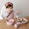 SAMiGO Silicone Baby Utensils - Self Feeding Spoons and Tiny Training Cup - First Stage Baby Led Weaning Supplies for 6 Months+ Infants - Set of 3 view 4