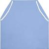 100% Cotton Standard Day-Care/Pre-School Cot Fitted Sheet with Elastic Straps, 400 TC Material for Child Care, Soft & Cool Toddler Nap Mattress Sheets, Pack of 6 - Light Blue Solid (23" W X 40" L) view 2