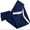 100% Cotton Standard Day-Care/Pre-School Cot Fitted Sheet with Elastic Straps, 400 TC Material for Child Care, Soft & Cool Toddler Nap Mattress Sheets, Pack of 6 - Navy Blue Solid (23" W X 40" L) view 3