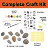 Creativity for Kids Hide & Seek Halloween Rocks | DIY Rock Painting Kit with Glowing Transfers | Fun Halloween Activities & Gifts (Ages 6+) view 3