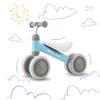 BEKILOLE Balance Bike for 1 Year Old Girl&Boys Gifts Pre-School First Bike and 1st Birthday Gifts - Train Your Baby from Standing to Running | Ideal One Year Old Toys (Sky Blue) view 2