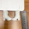 Yiju 1/6 Boot High Heeled Shoes for 12" Female Action Figures Doll Model, White view 2