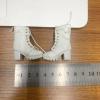 Yiju 1/6 Boot High Heeled Shoes for 12" Female Action Figures Doll Model, White view 4