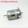 1030243 18V 11200rpm High Speed Double Output Shaft 390 DC Motor view 3