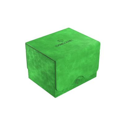 GameGenic Deck Box Sidekick XL Green 100CT Durable and Sturdy TCG, OCG, CCG Card Storage Compatible with Pokemon, Yugioh, Commander, and MTG Magic: The Gathering Cards