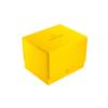 GameGenic Deck Box  Sidekick XL Yellow 100CT  Durable and Sturdy TCG, OCG, CCG Card Storage  Compatible with Pokemon, Yugioh, Commander, and MTG Magic: The Gathering Cards view 1
