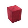 GameGenic Deck Box  Squire XL Red 100CT  Durable and Sturdy TCG, OCG, CCG Card Storage  Compatible with Pokemon, Yugioh, Commander, and MTG Magic: The Gathering Cards view 1