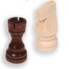 Almencla Wooden Chess Pieces of 32 Develop Intelligence Accessories Educational Toy, 1 inch for Indoor and Outdoor, Schools, Families, Camping,Travel view 2