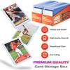 400 Card Sleeves Hard Plastic, Arjiekwei 3"X4" Baseball Cards Protectors Plastic, Premium Card Holder for Trading Sports Baseball Football Game Cards (200 Hard Sleeve + 200 Soft Sleeve) view 3