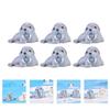 Toyvian Walrus Toys Sea Walrus Figures Aquatic Animal Toys Fish Collection Toy Animal Figures: 6Pcs view 4