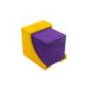 Gamegenic Watchtower 100+ XL Convertible Deck Box - Double-Sleeved Card Storage, Card Game Protector, Nexofyber Surface, Holds Up To 100 Cards, Yellow Color, Made view 4