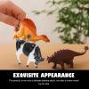 Toyvian 30 Pcs Mini Cow Animal Figure Feng Shui Ox Farm Barn Animals Playset Cow Model Toys Mini Animal Figurine Abs Child Potted Plant Decor view 2