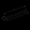 YONGERN Triangular Prism Rainbow Glass Science Experiment Optical Glass Prism for Children to See The Refraction of Light 14 * 14 * 87 view 4