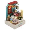 TOPBSFARNY Model Kits Shop Series Handmade Wooden House DIY Dollhouse Kit Surprise Birthday with LED Light and Furniture (S2202) view 2