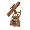 Brass Antique Finish Nautical Alidate with Compass Survey Instruments Alidate Telescope with Working Compass 6 Inch Brass Alidate Gift view 3