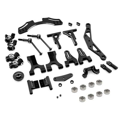 Metal Upgrade Parts Kits Suspension Arm Drive Shaft for 3Racing Sakura D5 RC Drift Car Upgrade Parts Accessories ( Color : Black )