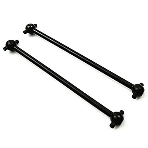 4Pcs Metal Dog Bone Drive Shaft for Wltoys 144001 124019 124018 RC Car Upgrades Parts Accessories (Color : Black)