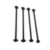 4Pcs Metal Dog Bone Drive Shaft for Wltoys 144001 124019 124018 RC Car Upgrades Parts Accessories (Color : Black) view 2
